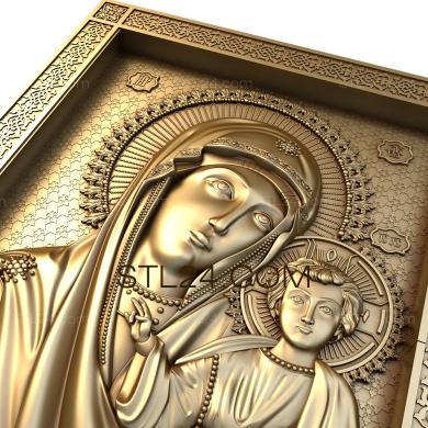 Icons (Prs. Virgin of Kazan, IK_0135) 3D models for cnc